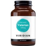 Viridian Organic Valerian Root 400 mg 60 kapslí – Hledejceny.cz