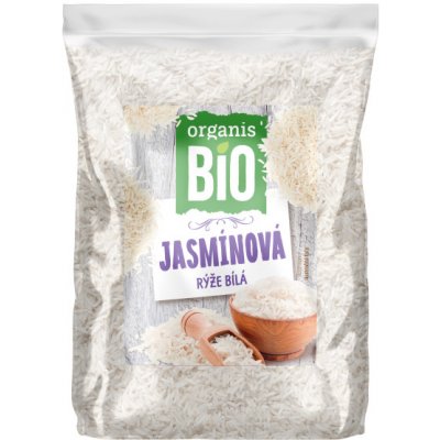 Organis Jasmínová rýže bílá bio 0,5 kg – Zboží Dáma