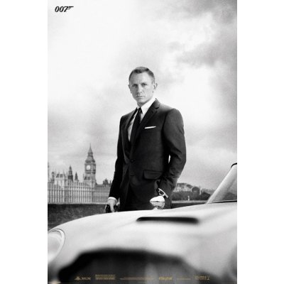 Plakát, Obraz - JAMES BOND 007 - skyfall / bond & DB5, (61 x 91.5 cm) – Hledejceny.cz