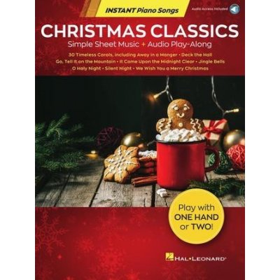 Christmas Classics vánoční koledy v jednoduché úpravě pro klavír – Zboží Mobilmania