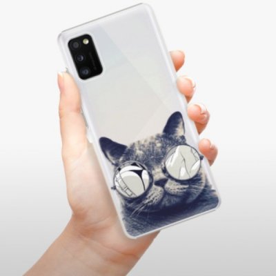 Pouzdro iSaprio - Crazy Cat 01 - Samsung Galaxy A41 – Zboží Mobilmania