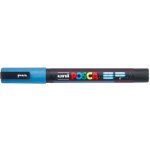Uni Posca 3ML 0,9 1,3 mm třpytivý světle modrý – Zboží Mobilmania