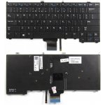klávesnice pro notebook Dell Latitude E7440 E7420 E7240 černá US podsvit – Zboží Živě