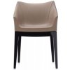 Jídelní židle Kartell Madame PVC černá / světle šedá