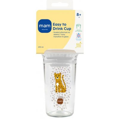 MAM Hrnek Easy to drink Žlutý – Zboží Dáma