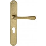 MP kování NI - ELEGANT PZ 72 mm klika/klika mosaz natural – Sleviste.cz