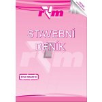 RVM 20060038 Stavební deník A4 - 128 listý propisovací, čísl. – Zbozi.Blesk.cz