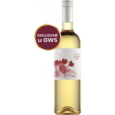 Thaya Sauvignon pozdní sběr "Koniklec" 2024 12,5% 0,75 l (holá láhev) – Zboží Dáma