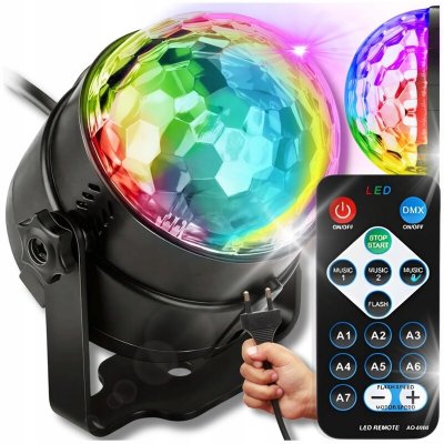 KOLOROFON RGB PROJEKTOR DISCO KOULE REFLEKTOR – Sleviste.cz