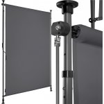 tectake 406151 markýza taija s ruční klikou - 100 x 310 cm,tmavě šedá – Sleviste.cz