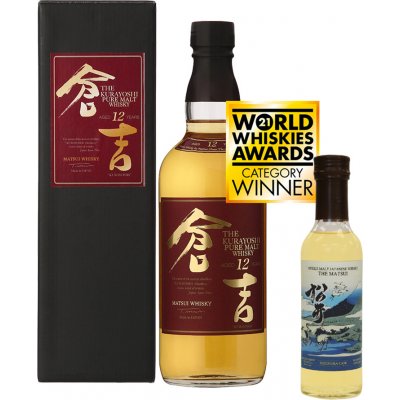 Kurayoshi Pure Malt Japanese Whisky 12y 43% 0,7 l (karton)