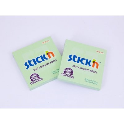 Stick´n Bloček samolepící 76x76 zelený, 100l /21552/ – Hledejceny.cz