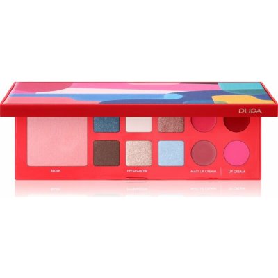 PUPA Milano Paletka na tvář Pupart Small Red Palette 9,1 g – Zboží Dáma