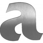 Kateon Nerezové domovní číslo popisné - FRANCE varianta: malé písmeno a – Zboží Mobilmania