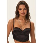 Esotiq Push-up podprsenka Onyks polokorzet Černá – Zbozi.Blesk.cz