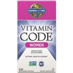 Garden of Life Raw Vitamin Code Women Multivitamín pro ženy 240 kapslí – Hledejceny.cz