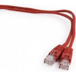 Gembird PP12-5M/R Patch UTP, kat. 5e, 5m, červený – Zboží Živě