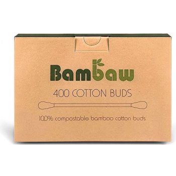 Bambaw Bambusové Vatové tyčinky 400 ks