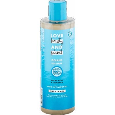 Love Beauty & Planet Mořské řasy a Eukalyptus hydratační sprchový gel 400 ml