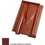 Tondach Hranice/Renoton 11 taška větrací glazura Amadeus červená – Sleviste.cz