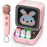 Divoom DITOO MIC Pink Bluetooth karaoke reproduktor – Zboží Mobilmania