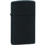 Zippo Mat benzínový te černý Slim 26111 – Hledejceny.cz