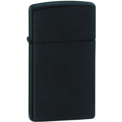Zippo Mat benzínový te černý Slim 26111 – Hledejceny.cz