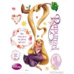 AG Design DK 853 Samolepka na zeď Disney Locika na stromě rozměry 65 x 85 cm – Sleviste.cz