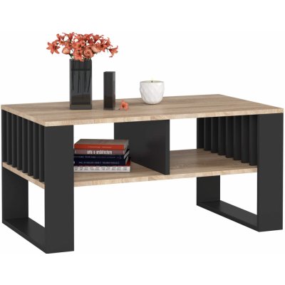 Ak furniture Rockford dub sonoma / černý – Sleviste.cz