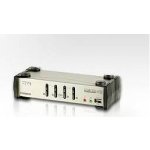 Aten CS-84U-AT 4-Port PS/2-USB KVM Switch, 4x Custom KVM Cable Sets, Non-powered – Sleviste.cz