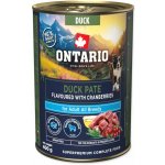 Ontario Adult kachní pate s příchutí brusinek 400 g – Hledejceny.cz