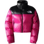 The North Face Women's Nuptse Short Jacket Fuchsia Pink – Zboží Mobilmania