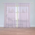Sablio Záclony Světle fialová: 2ks 150x250cm – Hledejceny.cz