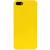 Pouzdro a kryt na mobilní telefon Apple Pouzdro AppleKing matné pogumované iPhone 5 / 5S / SE - žluté