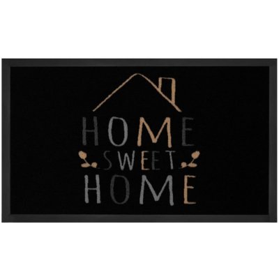 Hanse Home Home Sweet Home Černá 45 x 75 cm – Zboží Mobilmania