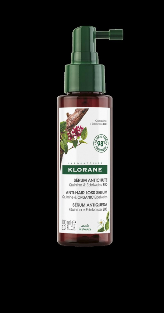 Klorane Sérum chinin a BIO protěž alpská 100 ml