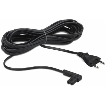 Flexson 5m napájecí kabel s rohovou koncovkou Barevné provedení: Černá – Zboží Živě