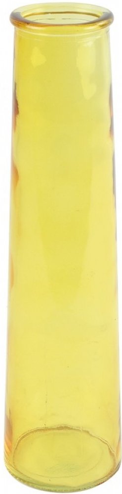 Lepaso Skleněná váza ANNA žlutá 35x9 cm (122574 036 773442 váza L žlutá) |  Srovnanicen.cz