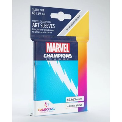 Marvel Champions Art Sleeves Quicksilver 50+1 Sleeves – Zboží Mobilmania