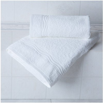 Osuška Veba Nora VLNY BÍLÁ 70 x 140 cm – Hledejceny.cz