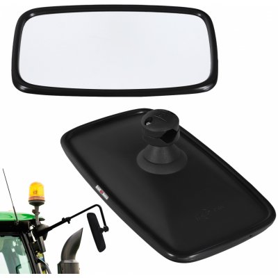 Vnější knoflíkové zrcadlo univerzální 28,5x15,5 cm | Zboží Auto