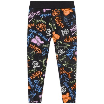 Kugo dívčí zateplené legíny černé – Zboží Dáma