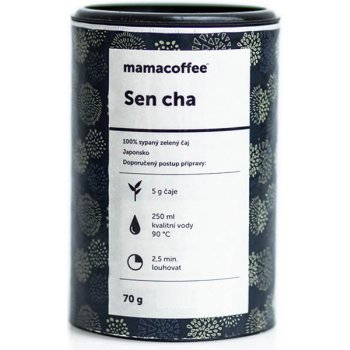 Mamacoffee zelený čaj Sencha Japan sypaný 70 g