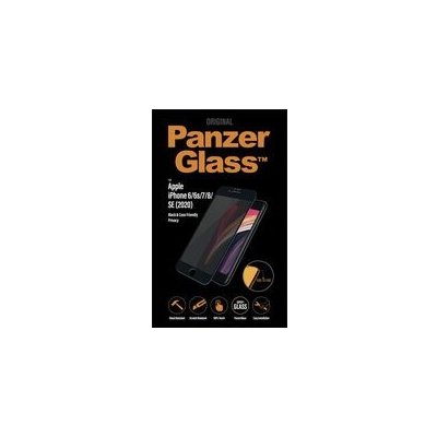 PanzerGlass Edge-to-Edge pro Apple iPhone 6/6s/7/8/SE2020/SE2022, Privacy, černá P2679