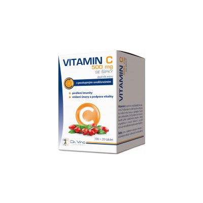 Da Vinci Pharma Vitamin C 500mg se šípky 100+20 tablet – Zbozi.Blesk.cz