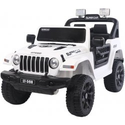 KidVolt Elektrické auto Jeep LT-598 4x4 bílá