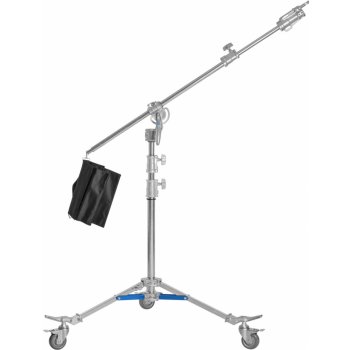 Phototools Heavy boomstand - stativ M6 2v1 - Ocel, nastavitelná základna 3,2m