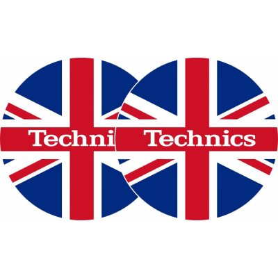 Zomo 2x Slipmats Technics UK Flag – Zboží Živě