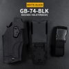 Pouzdra na zbraně Wosport s pojistkou 6354 DO pro Glock 17 černé