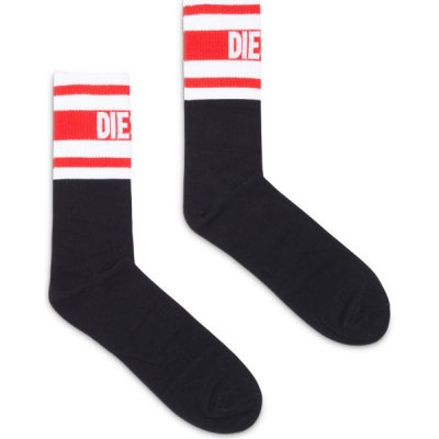 Diesel ponožky SKM-RAY SOCKS černá – Zboží Mobilmania